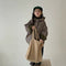 Charl Check Hooded Padded Coat